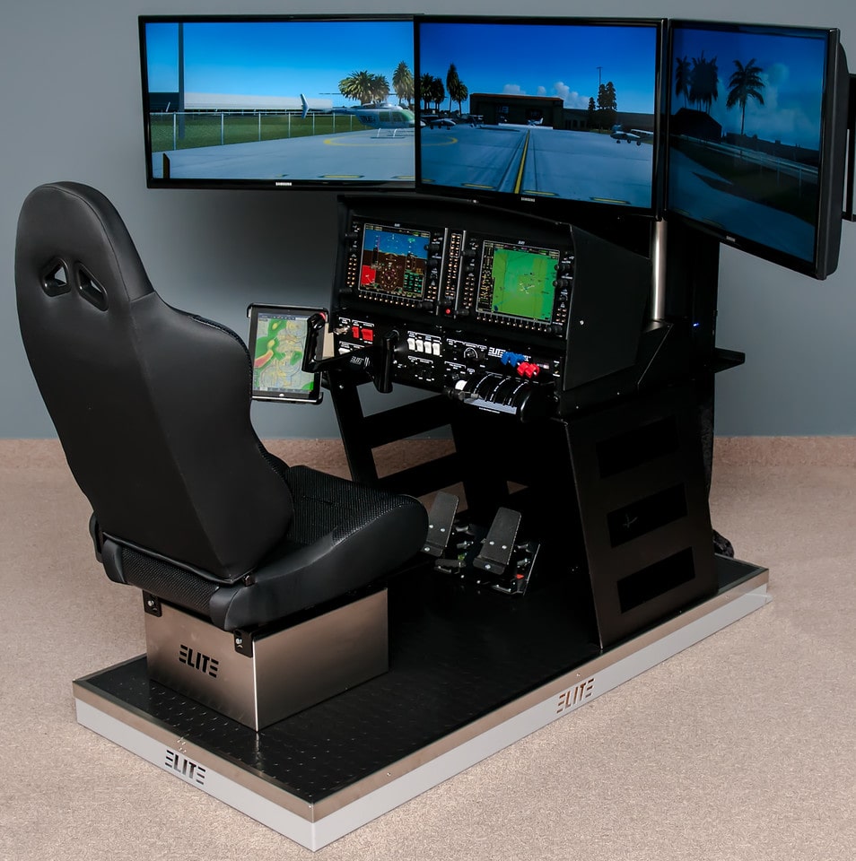 Flight simulator - PI-1000 Professional - Elite Simulation Solutions -  ground school training / IMC training / IFR